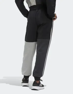 Pantalon Essentials 3-Stripes Colorblock Oversized