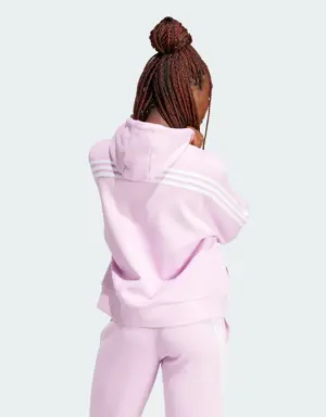 Adidas Chaqueta con capucha Future Icons 3 bandas. 3 Adidas Chaqueta con capucha Future Icons 3 bandas. 3