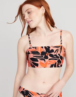 Old Navy Bandeau Swim Top for Women pink