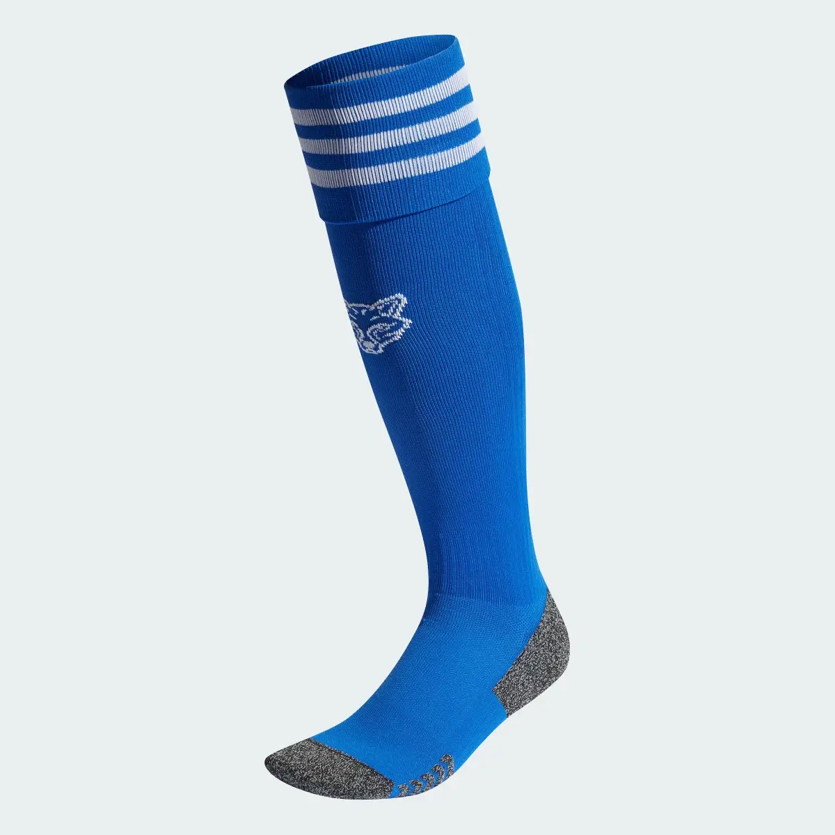 Adidas Leicester City FC 23/24 Home Socks. 1