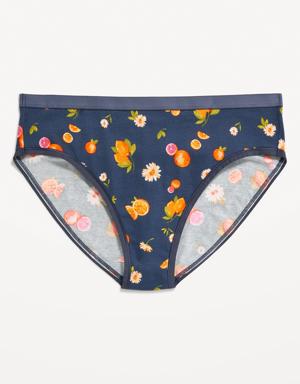 High-Waisted Bikini Underwear for Women orange