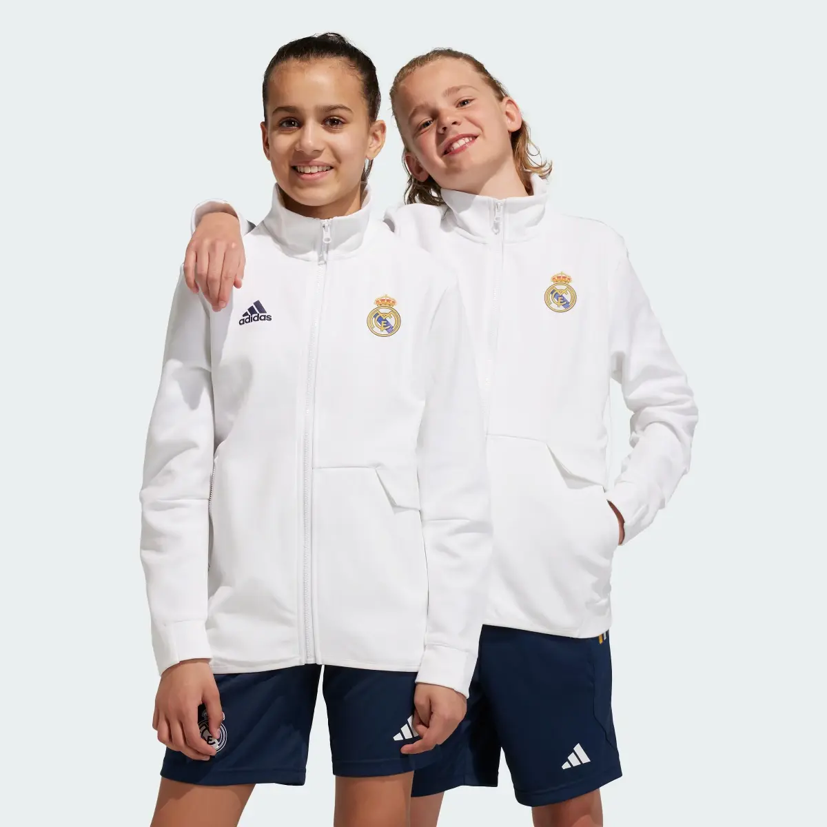 Adidas Real Madrid Kids Anthem Jacke. 1