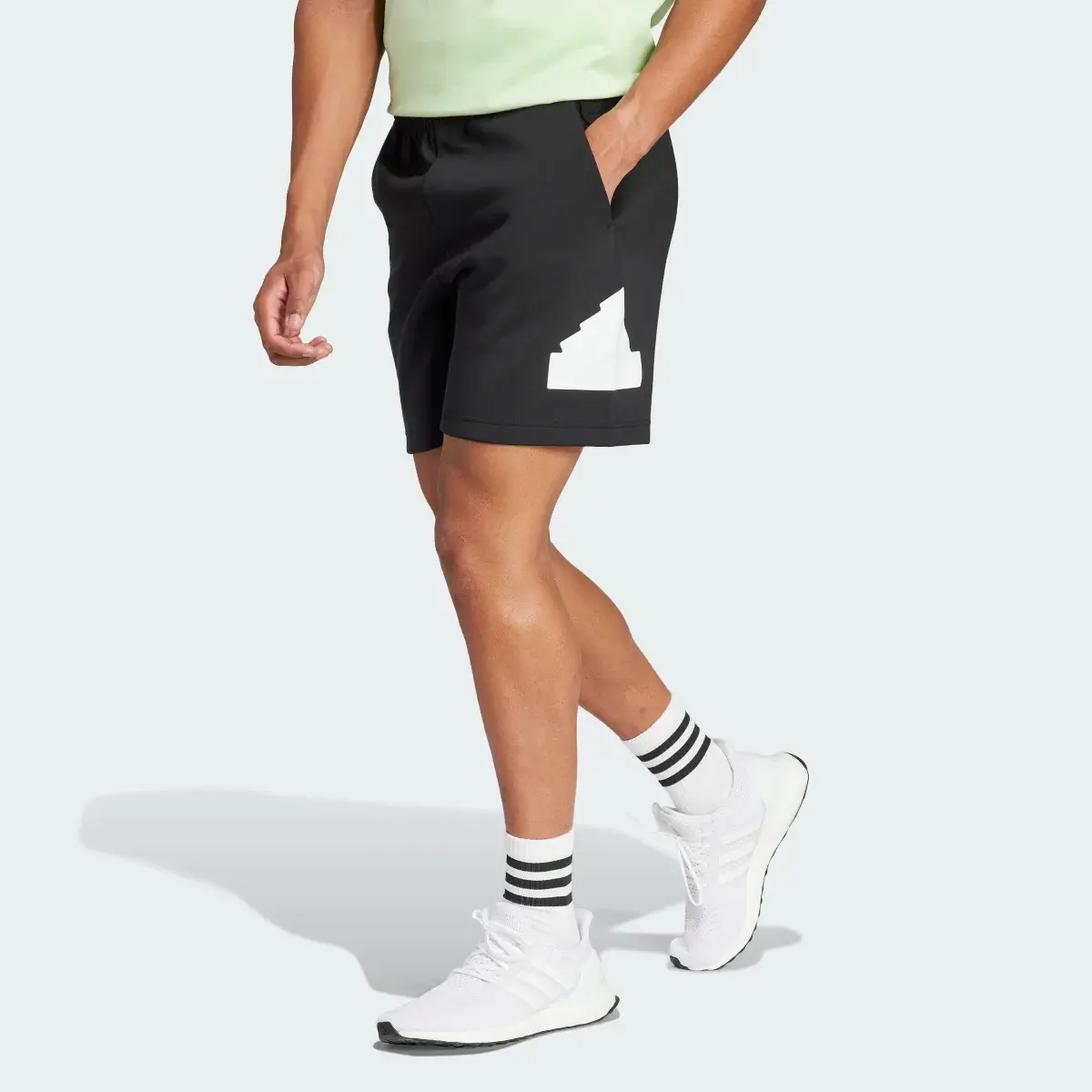 Adidas Future Icons Badge of Sport Shorts. 1
