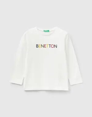 long sleeve organic cotton t-shirt