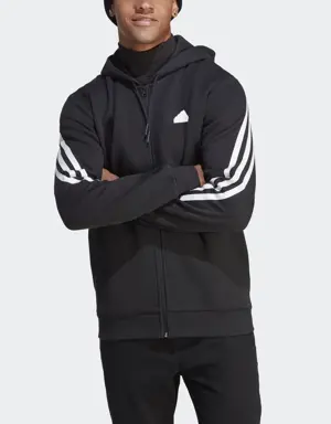 Adidas Future Icons 3-Stripes Full-Zip Hoodie