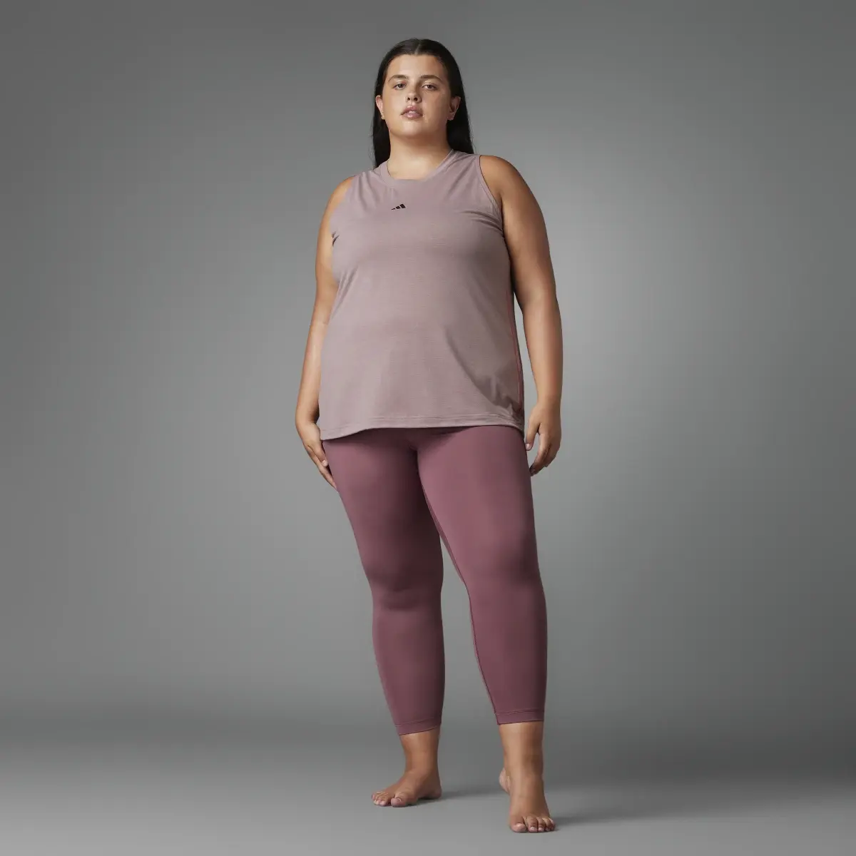 Adidas Authentic Balance Yoga Tank Top (Plus Size). 3