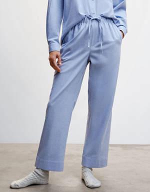 Cotton pyjama pants
