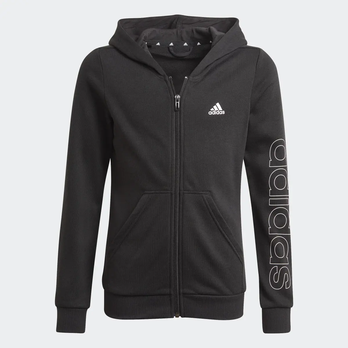 Adidas Essentials Full-Zip Hoodie. 1