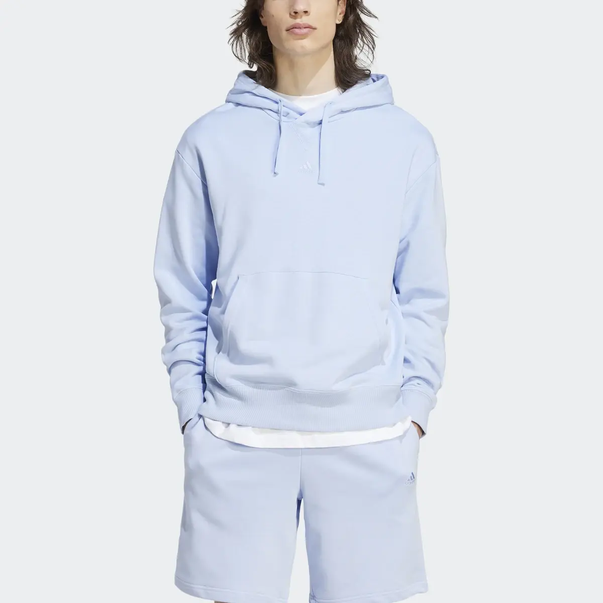 Adidas ALL SZN French Terry Hoodie. 1