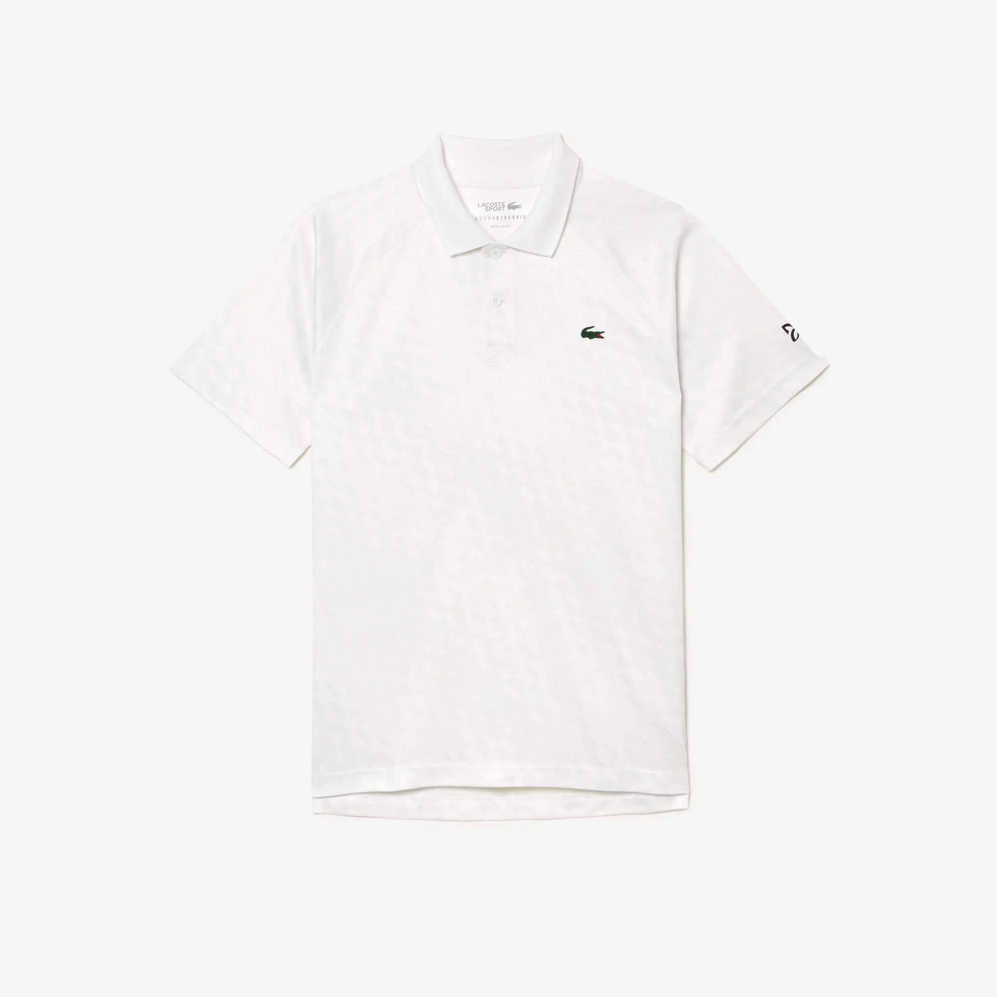 Lacoste Tennis x Novak Djokovic Fan Version Polo Shirt. 2
