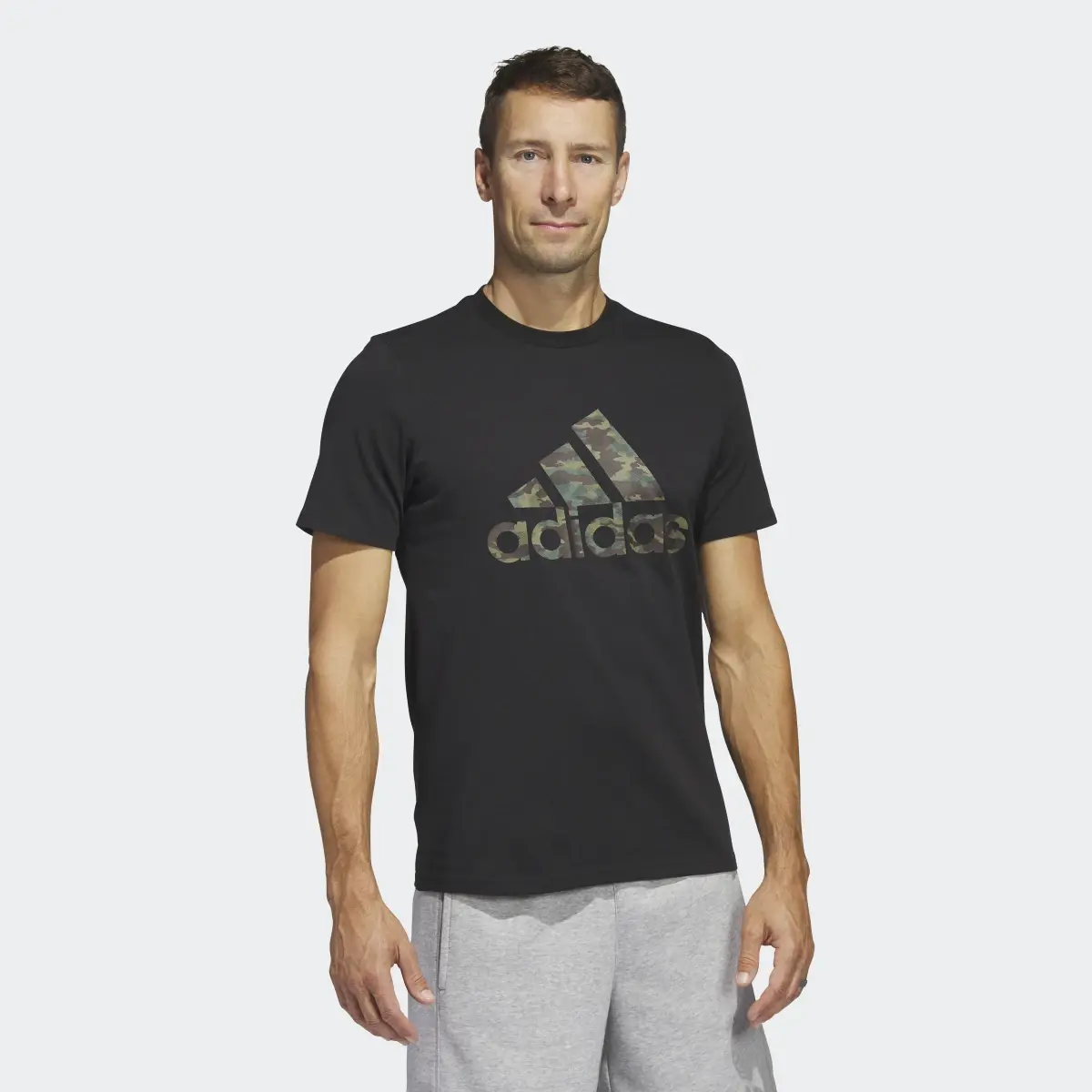 Adidas Camo Short Sleeve Tişört. 2