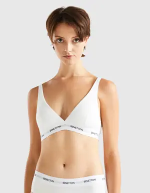 triangle bra in organic cotton