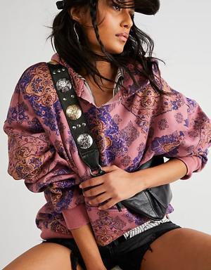 It's A Vibe Printed Hoodie