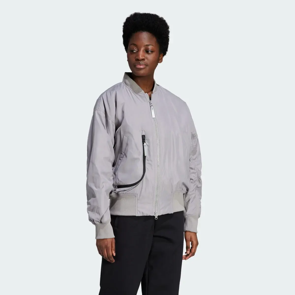 Adidas by Stella McCartney Sportswear Woven Bomber Jacket. 2