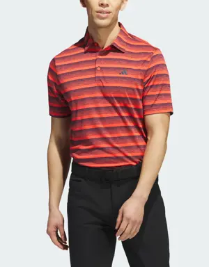 Adidas Polo Two-Color Striped