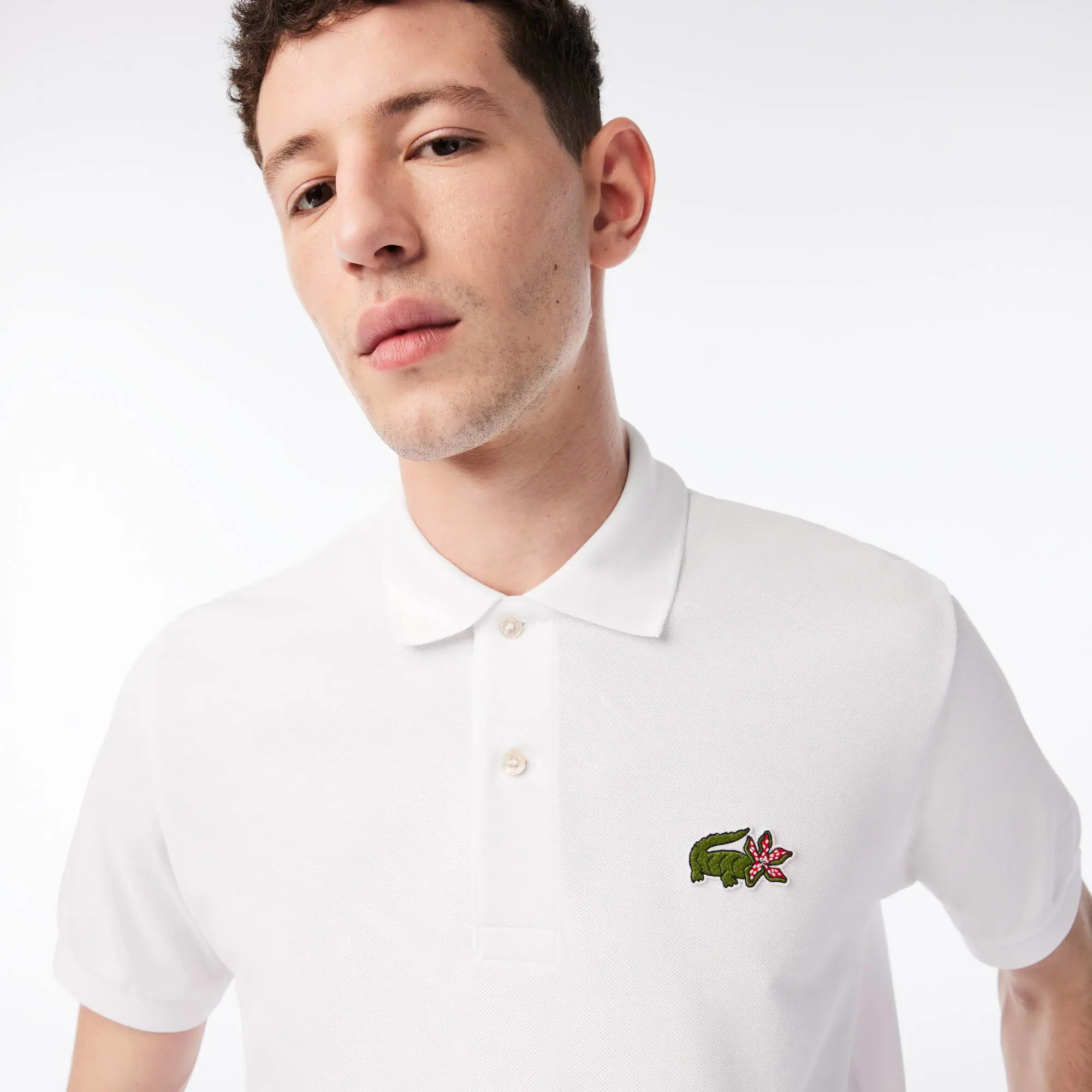 Lacoste Polo homme Lacoste x Netflix en coton biologique. 1