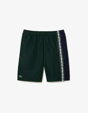 Lacoste Regular Fit Recycled Fiber Tennis Shorts