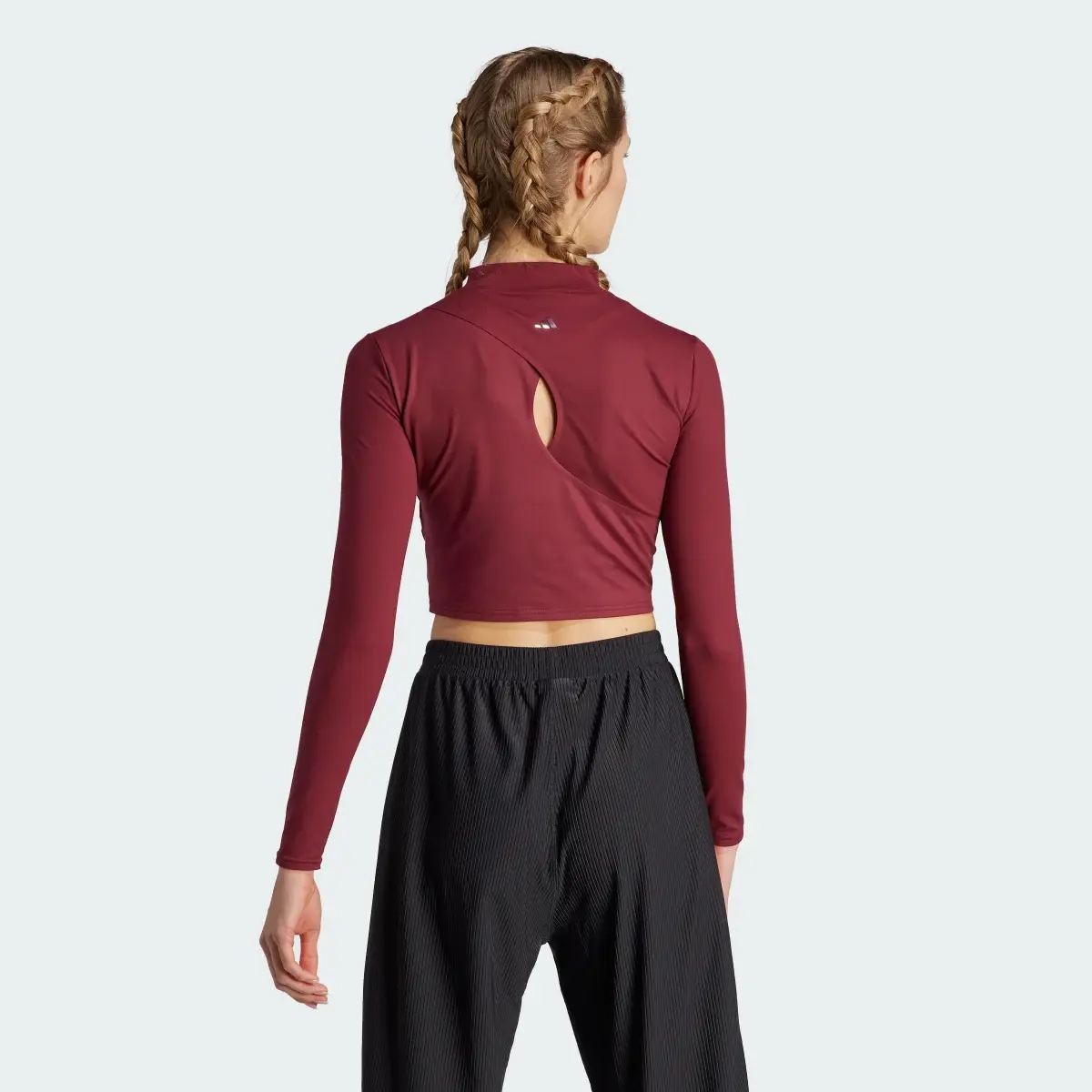 Adidas Yoga Studio Long Sleeve Long-Sleeve Top. 3