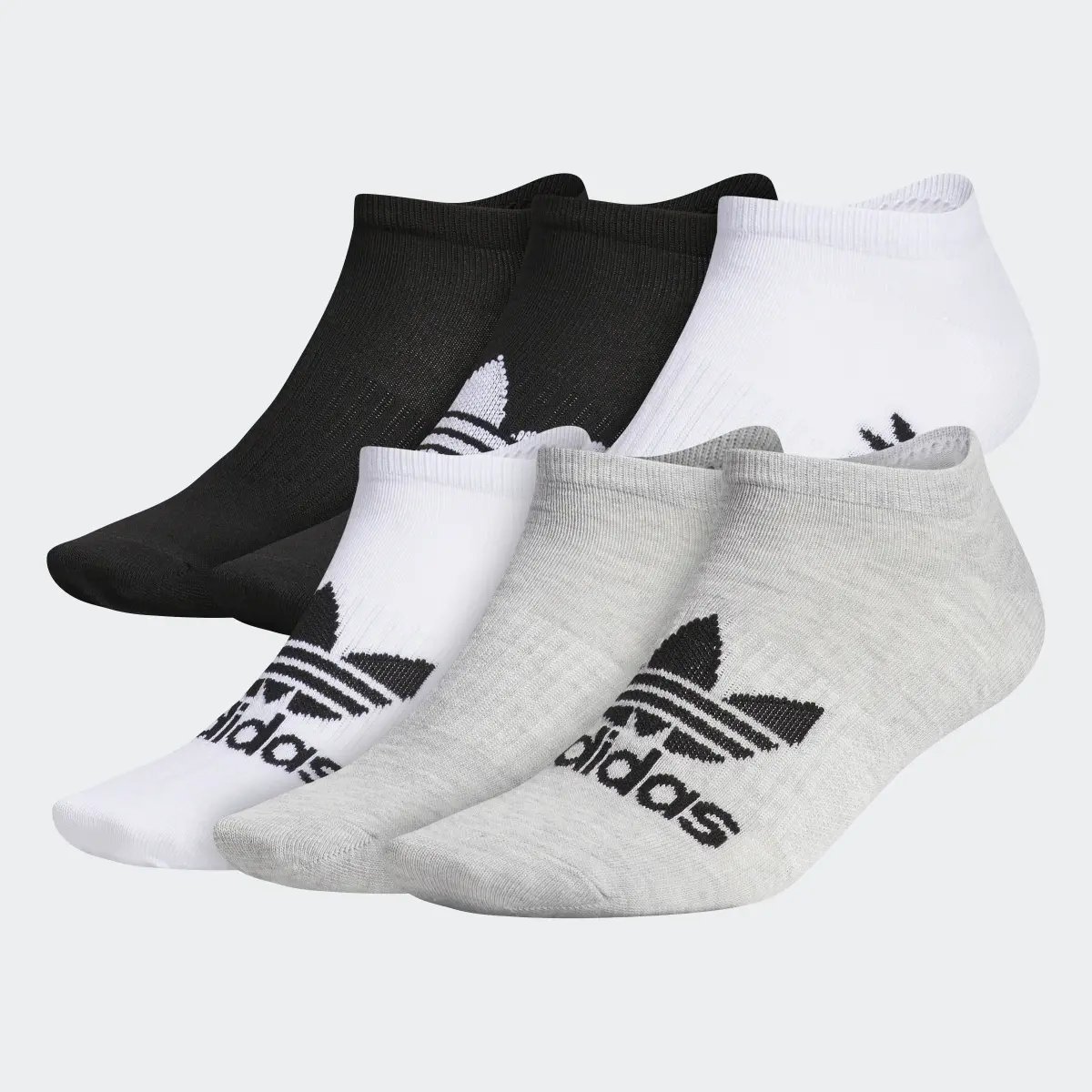 Adidas Classic Superlite No-Show Socks 6 Pairs. 2