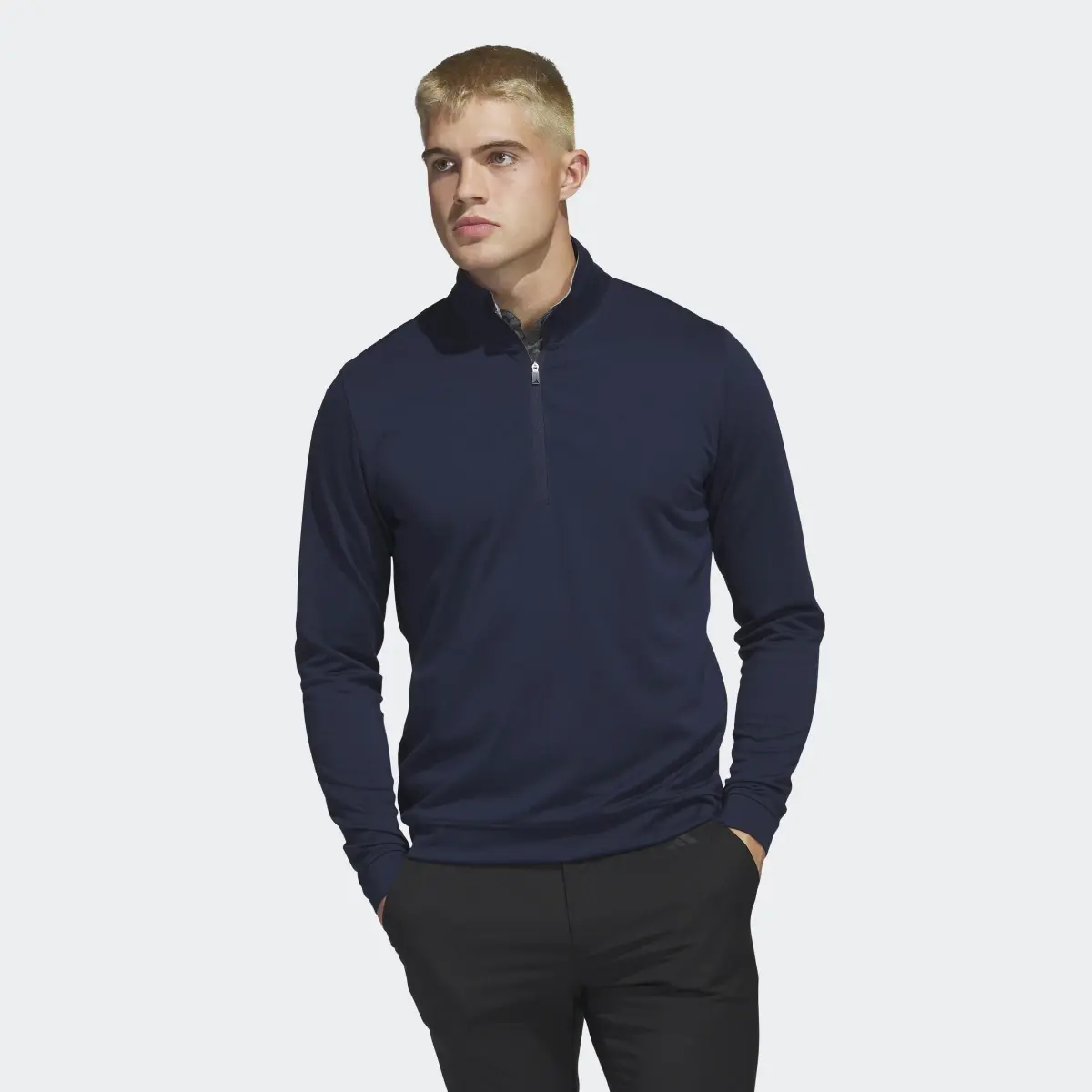 Adidas Elevated Golf Sweatshirt. 2