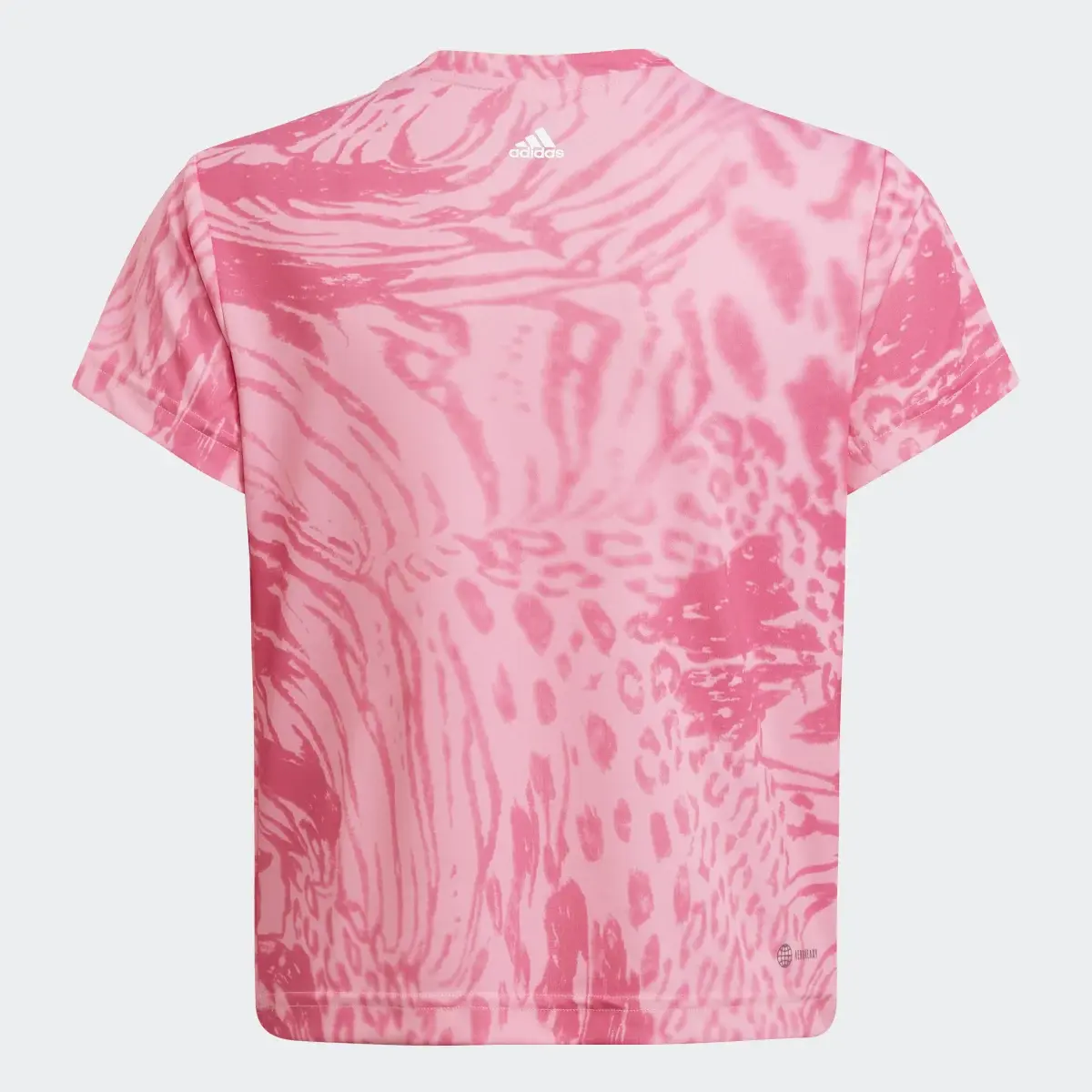 Adidas T-shirt AEROREADY Sport Icons Animal Print. 2