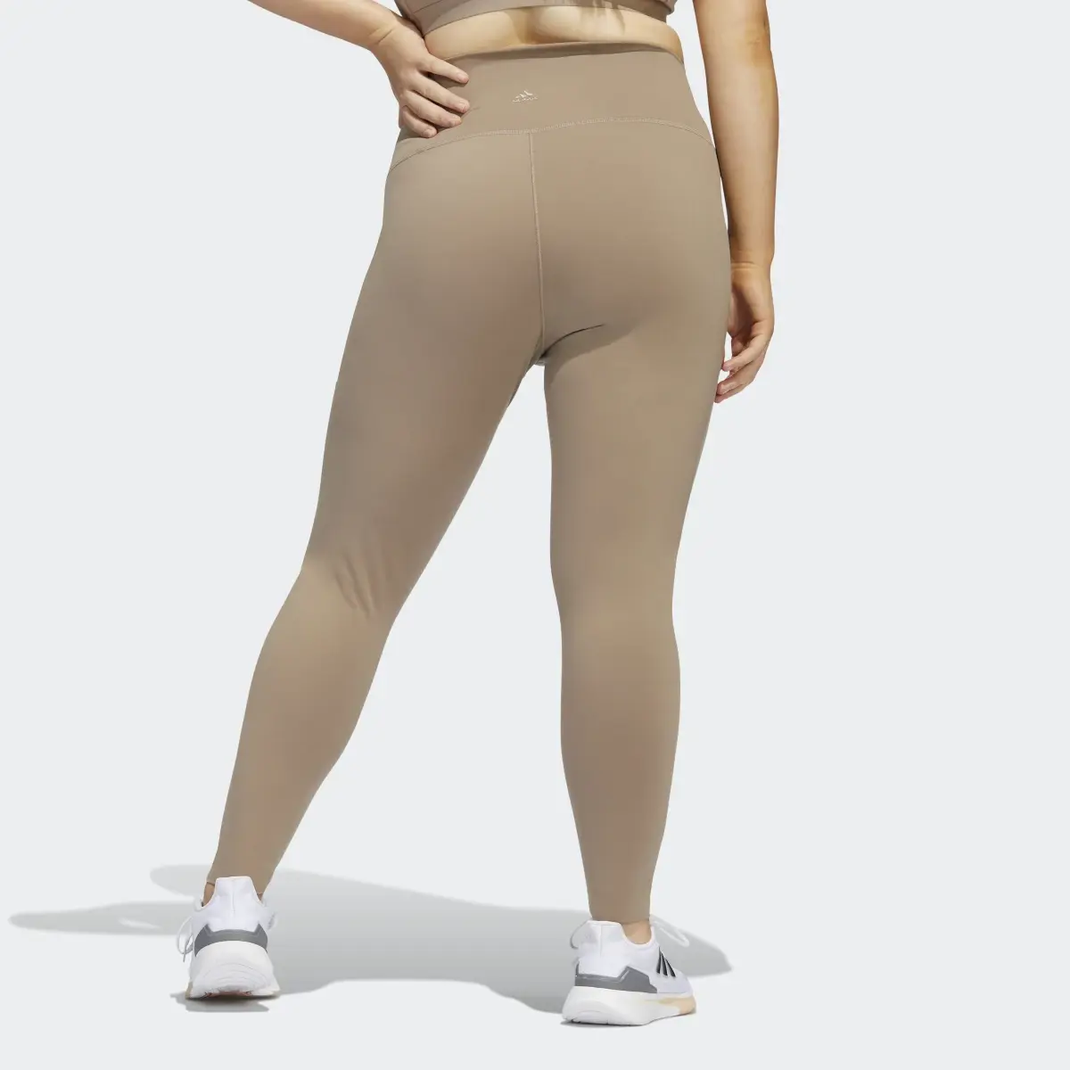 Adidas Yoga Luxe Studio 7/8 Leggings (Plus Size). 2