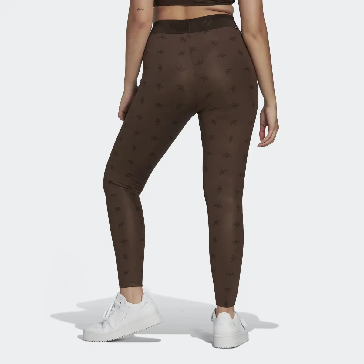 Adidas Legging 7/8 taille haute imprimé intégral. 2