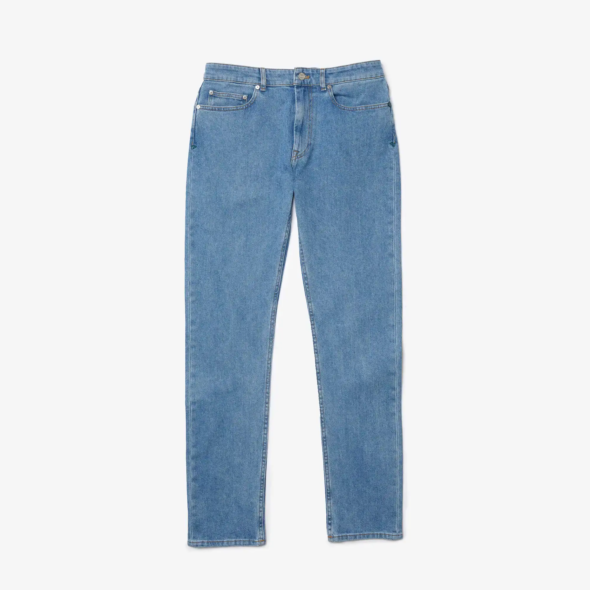 Lacoste Men's Slim Fit Stretch Cotton Denim Jeans. 2