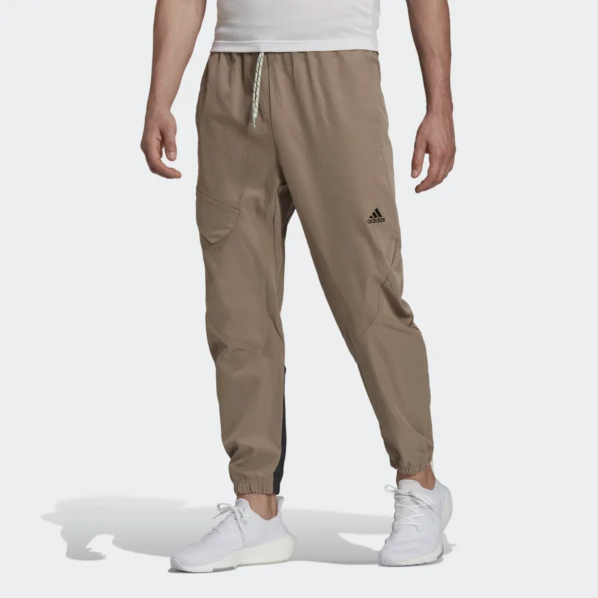 Adidas O-Shaped Tapered Cargo Joggers. 1