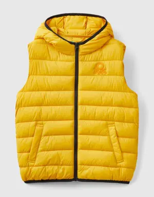 padded jacket with hood