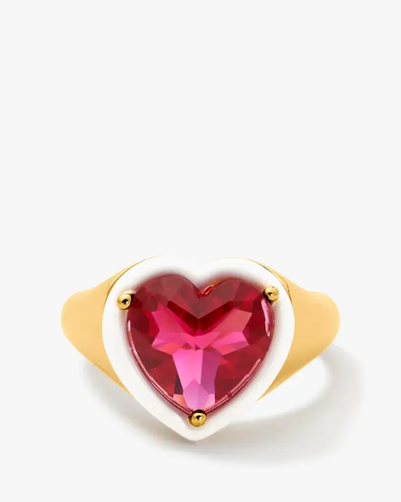 Kate Spade Sweetheart Signet Ring. 1