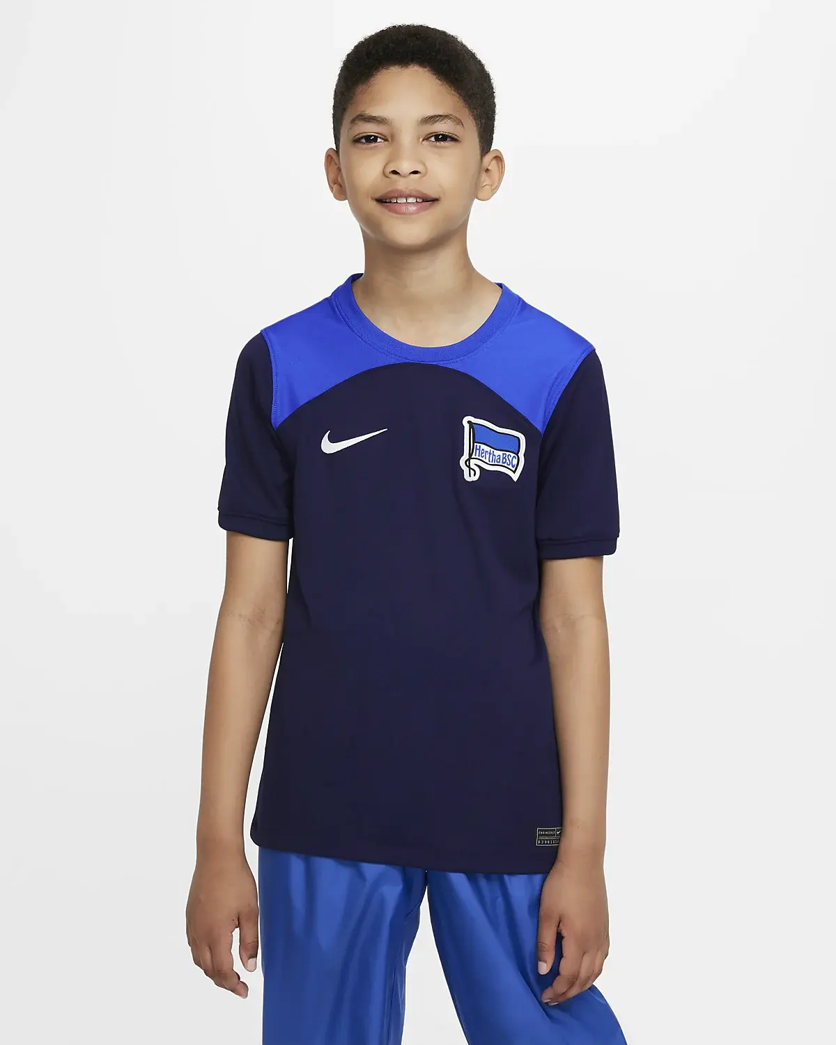 Nike Hertha BSC 2022/23 Stadium (wersja wyjazdowa). 1