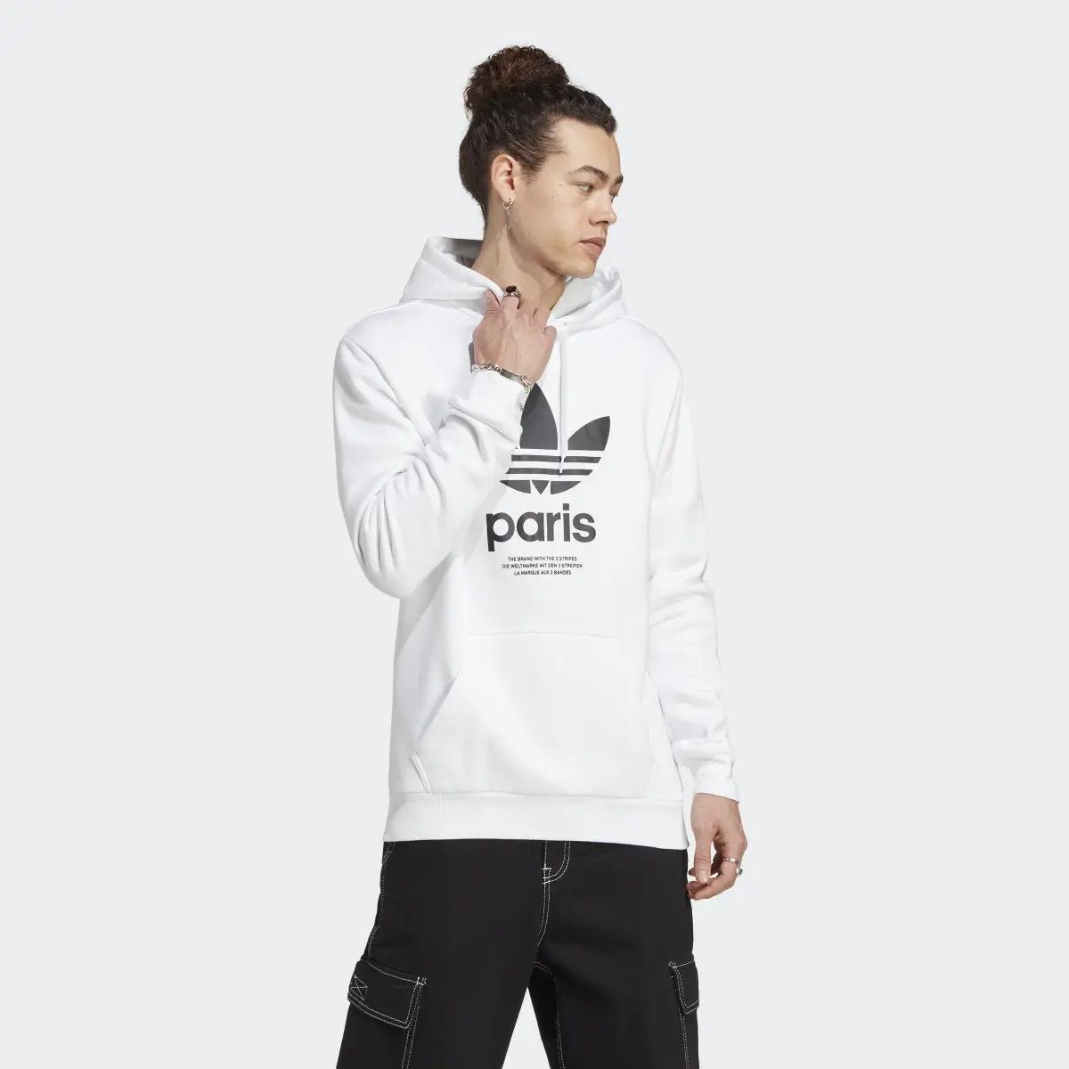 Adidas Sudadera con capucha Icone Paris City Originals. 2