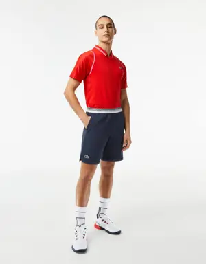 Lacoste Men’s Lacoste Tennis x Daniil Medvedev Mesh Shorts