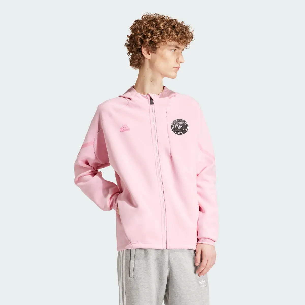 Adidas Inter Miami CF Designed for Gameday Anthem Jacke. 2