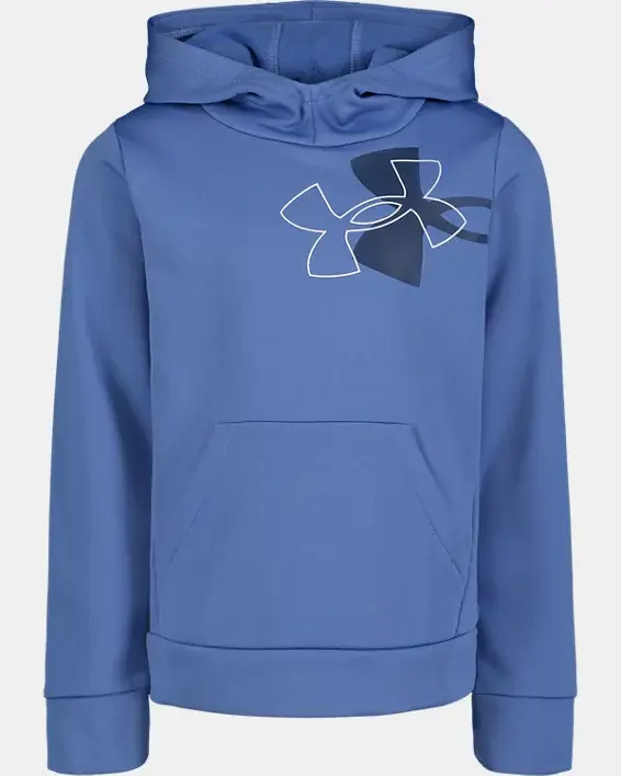 Under Armour Girls' Armour Fleece® Logos Hoodie. 2