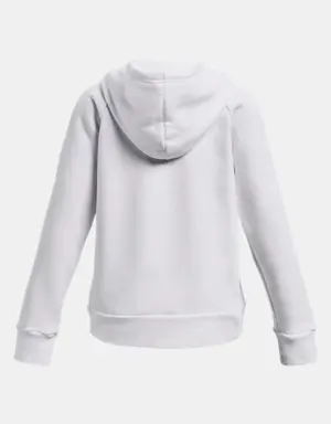 Girls' UA Rival Fleece Big Logo Hoodie