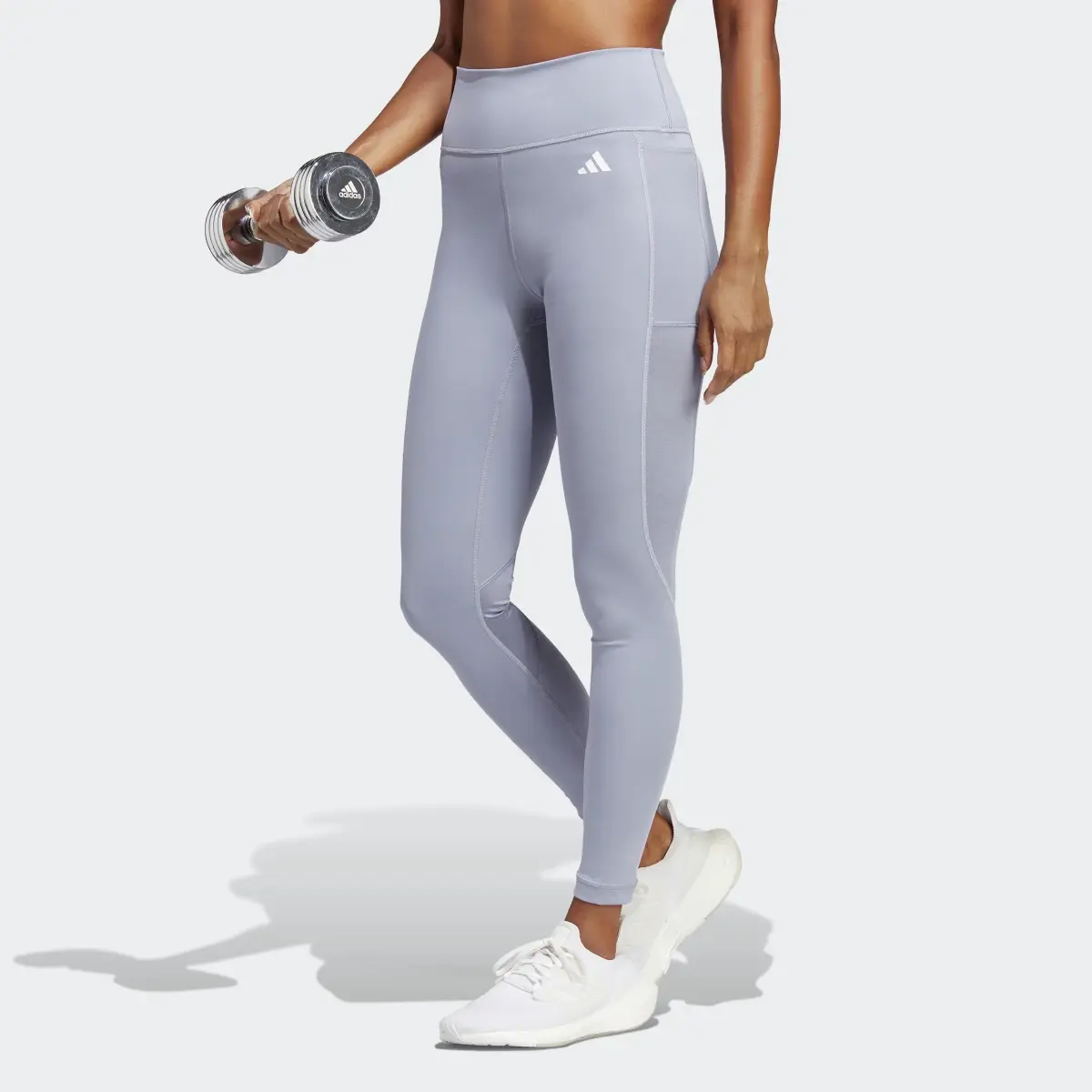 Adidas Train Essentials High-Intensity 7/8 Leggings. 1