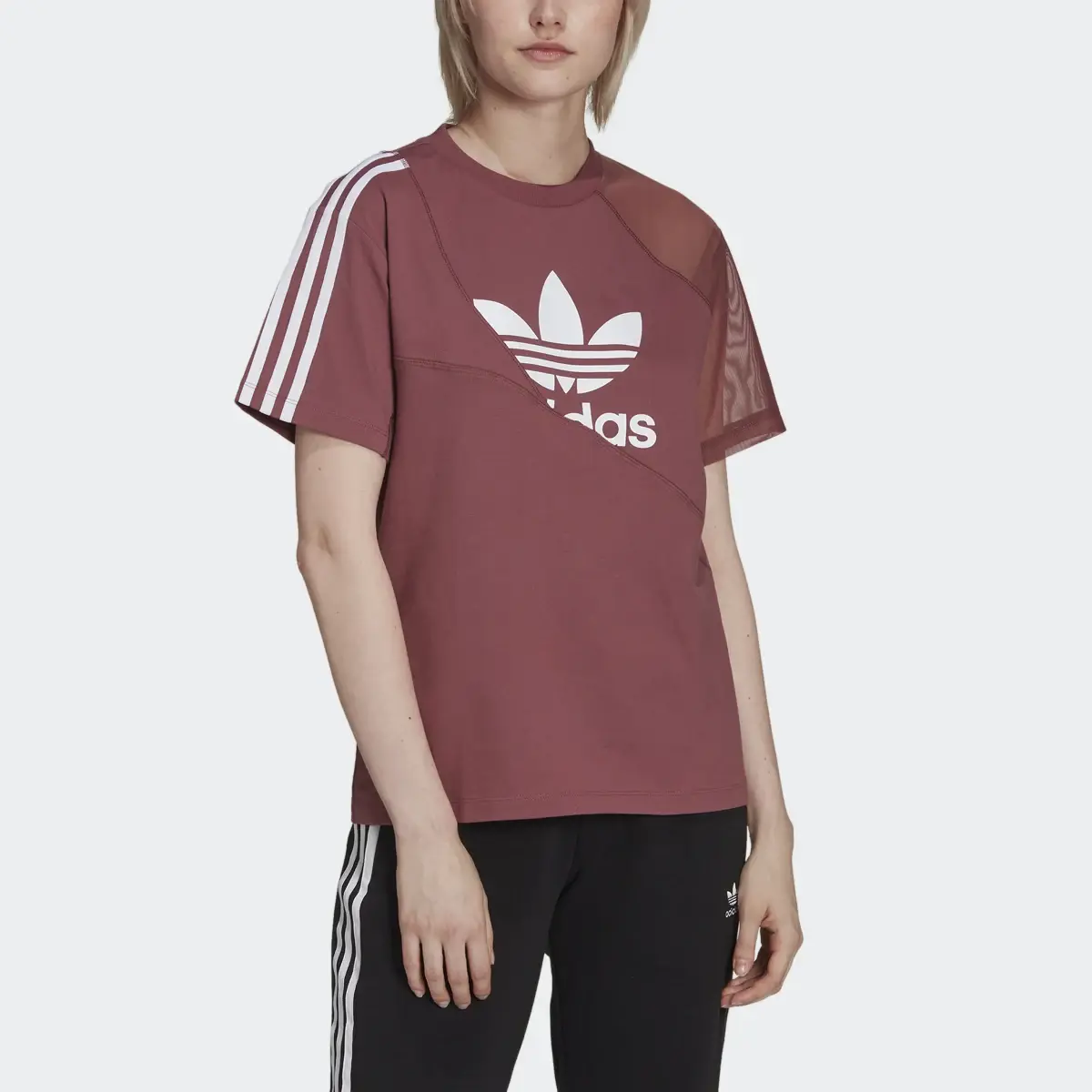 Adidas T-shirt adicolor Split Trefoil. 1