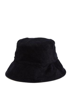 Lacivert Kemer Detaylı Kadın Bucket Şapka