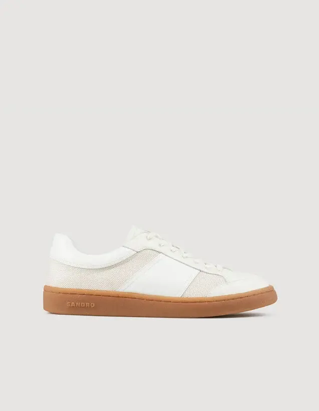 Sandro Leather trainers. 2