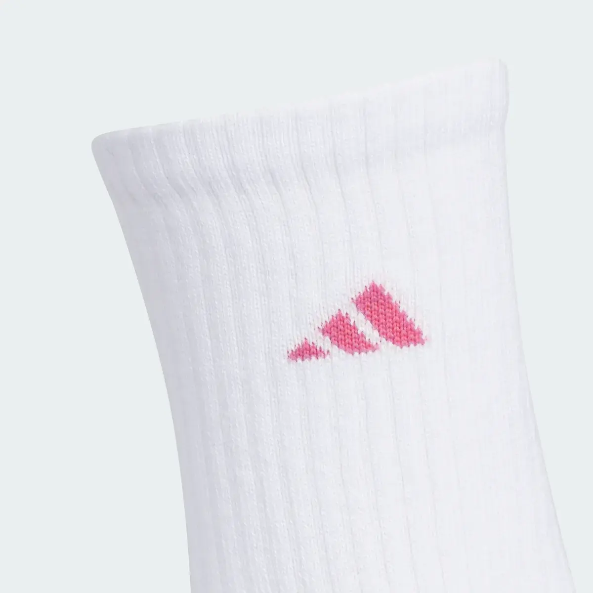 Adidas Athletic Cushioned 6-Pack Crew Socks Kids. 2