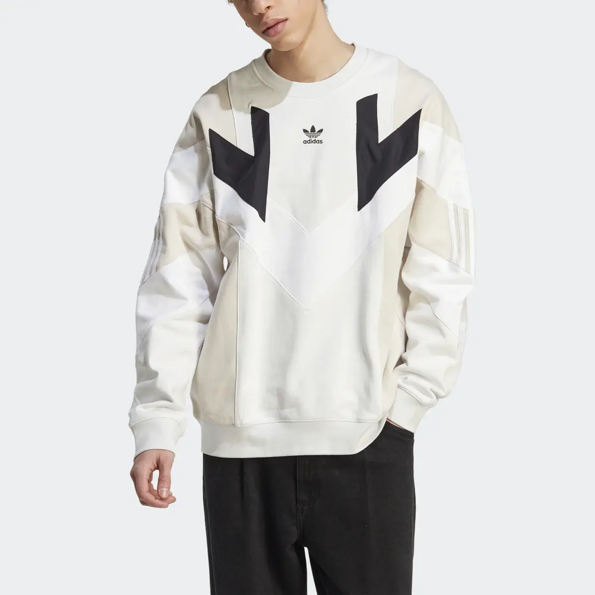 Adidas Rekive Crew Sweatshirt. 1