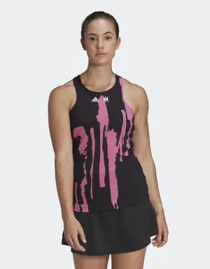 Thebe Magugu Tennis New York Y-Back Tank Top