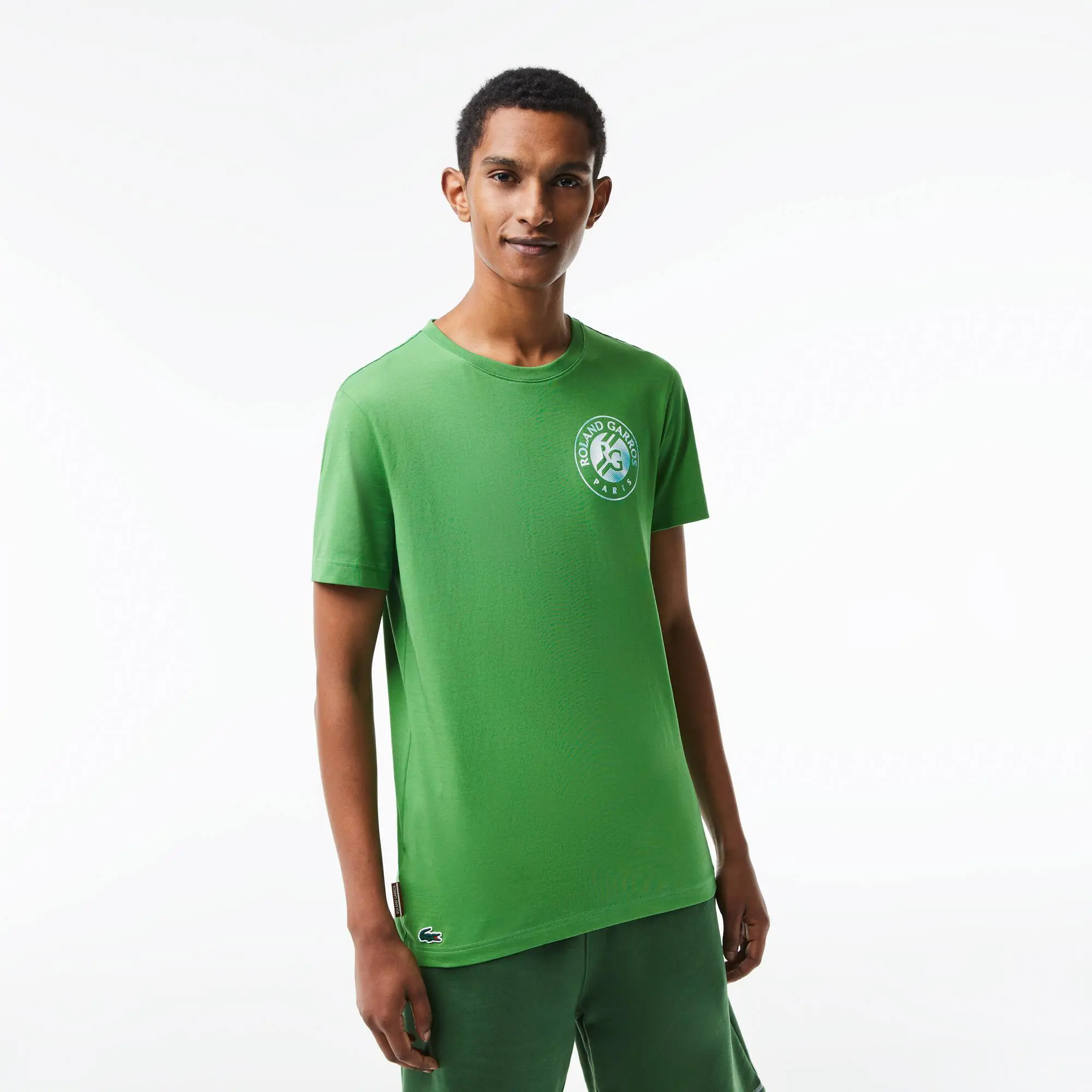 Lacoste T-shirt com logótipo Lacoste Sport Roland Garros Edition para homem. 1