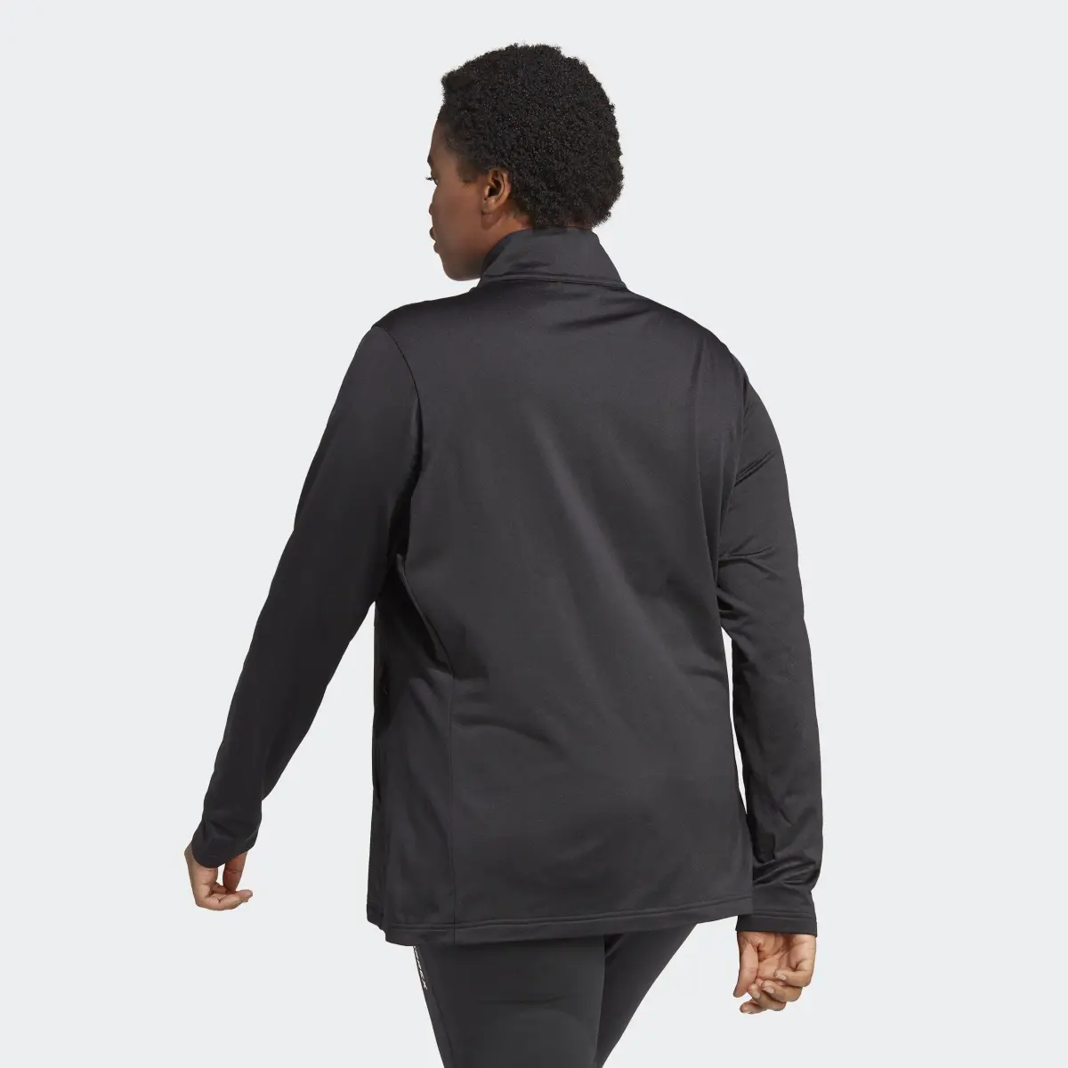 Adidas Terrex Multi Full-Zip Fleece Jacket (Plus Size). 3