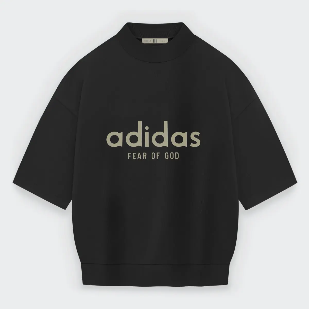 Adidas Koszulka Fear of God Athletics Heavy Jersey 3/4 Mock. 1