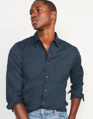 Old Navy Slim Fit Built-In Flex Everyday Shirt blue