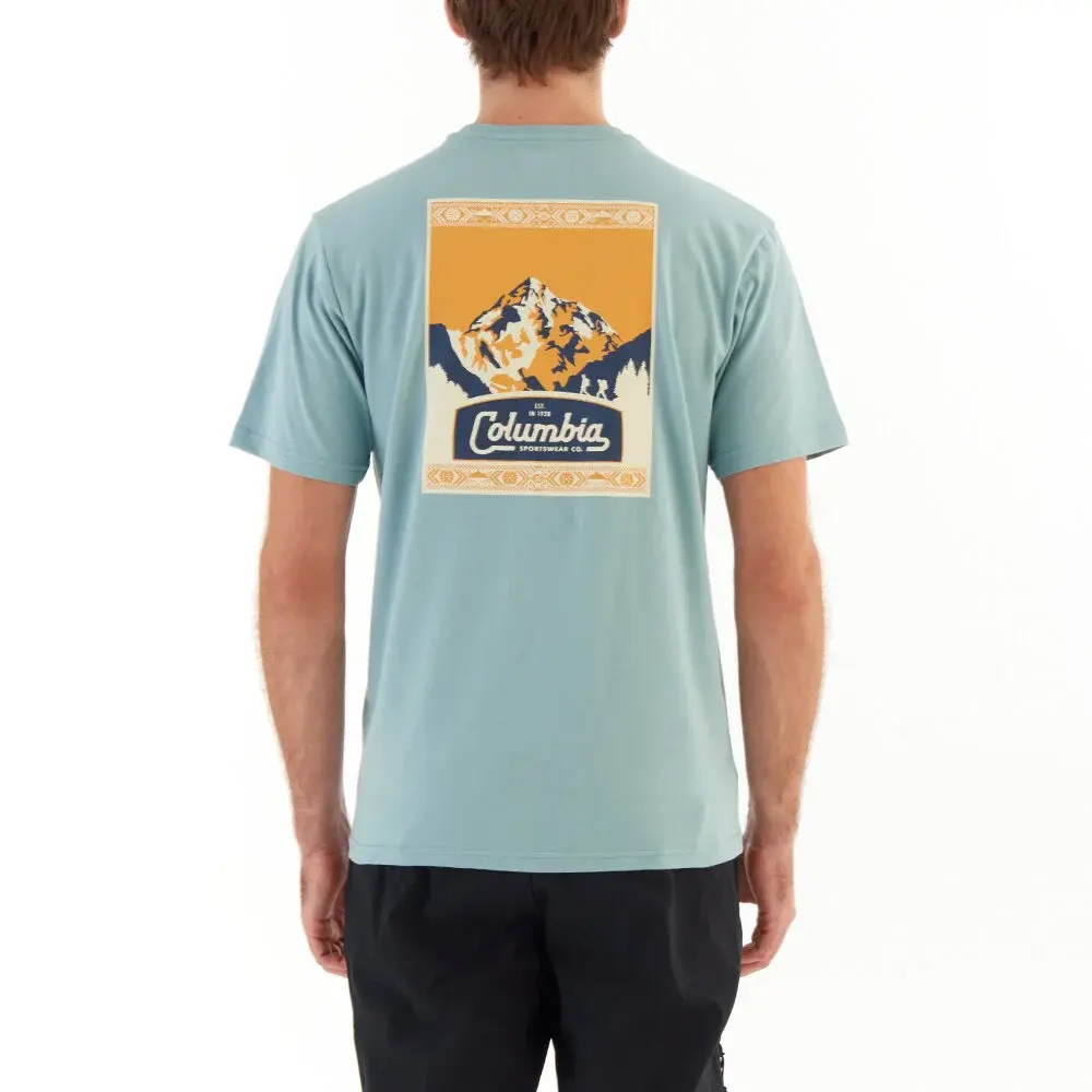 Columbia CSC Timberline Trails Erkek Kisa Kollu T-Shirt. 2