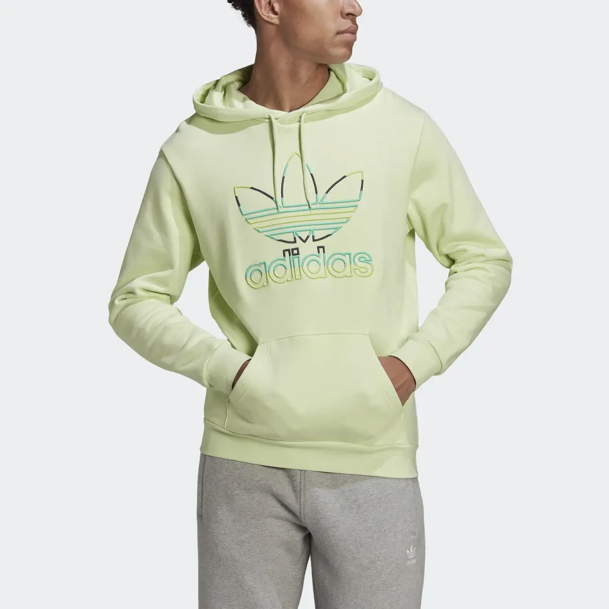 Adidas Trefoil Hoodie. 1